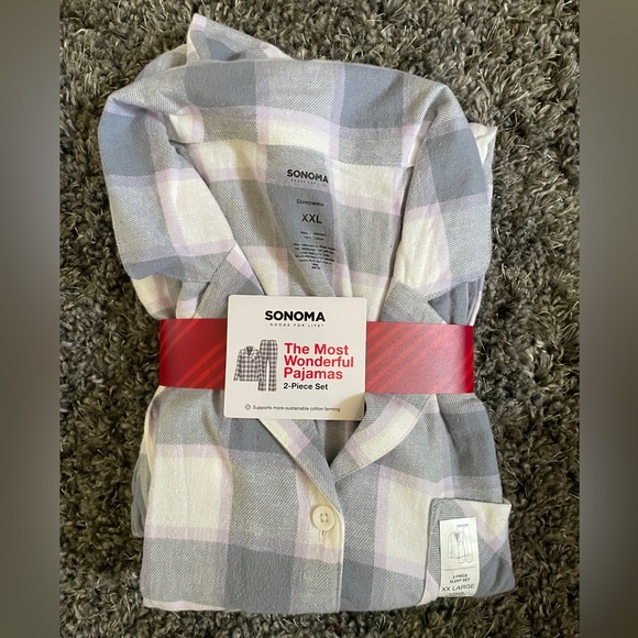 Sonoma Other - Sonoma New with tag woman’s size XXL two piece pajama set 100% cotton.